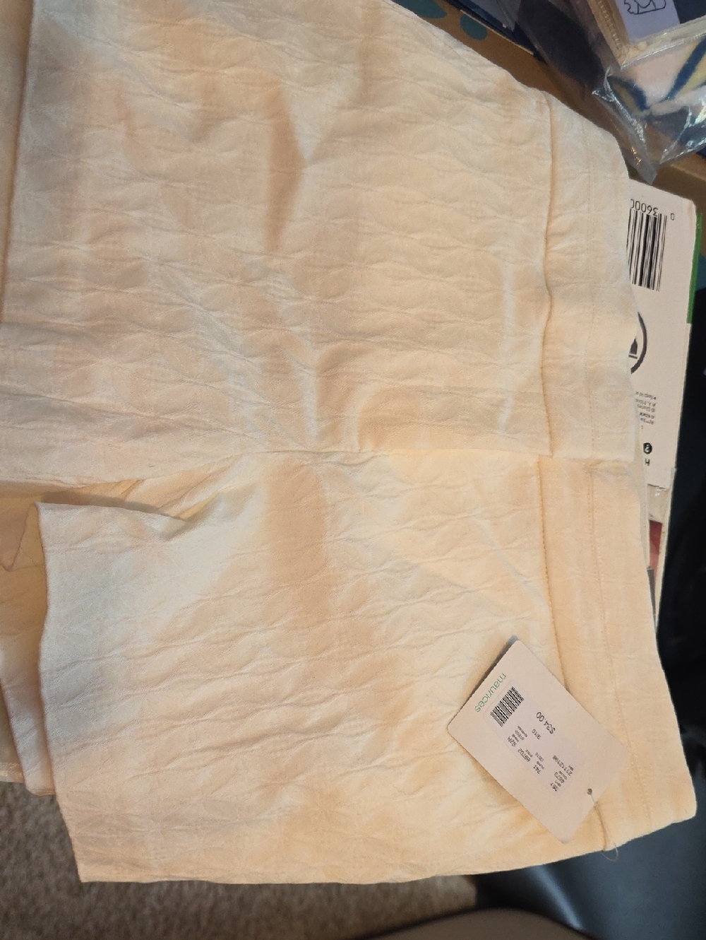 Maurices Cream Textured Women’s Shorts